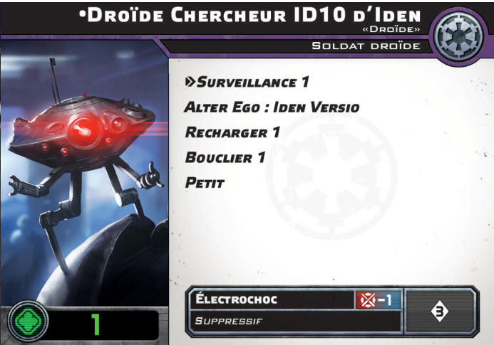 Droïde Chercheur ID10 d'Iden