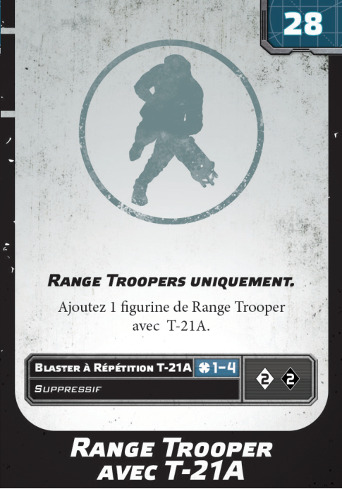Range Trooper avec T-21A