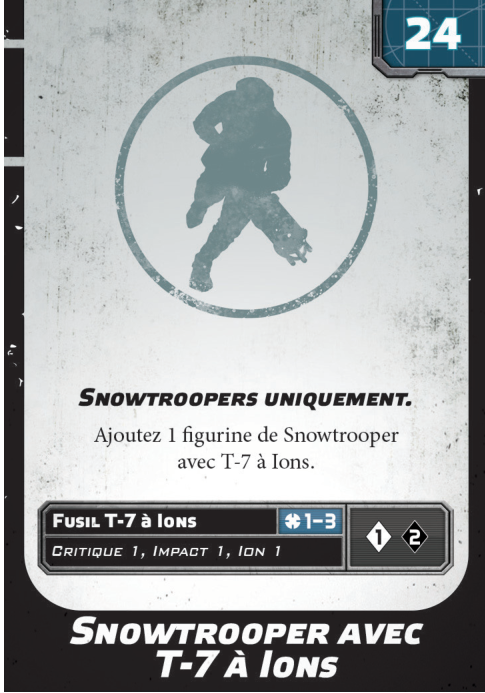 Snowtrooper avec T-7 à Ions