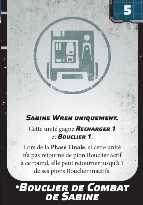 Bouclier de Combat de Sabine