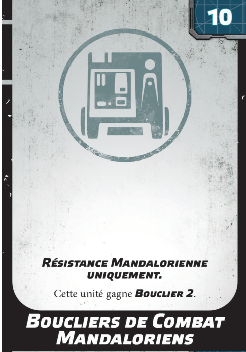 Boucliers de Combat Mandaloriens