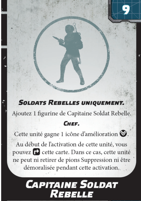 Capitaine Soldat Rebelle