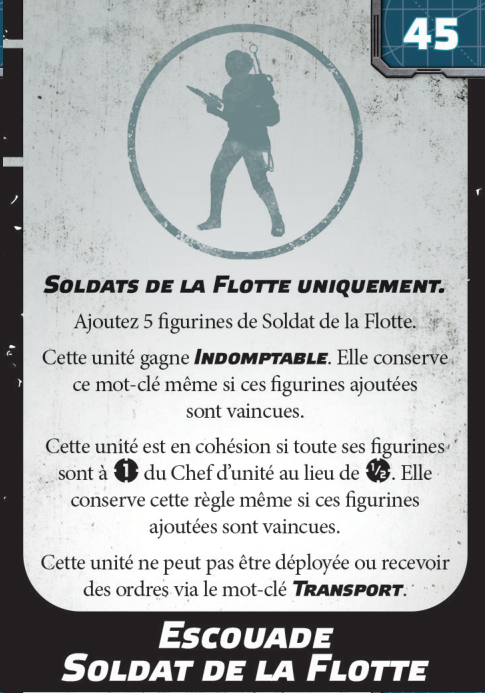 Escouade Soldat de la Flotte