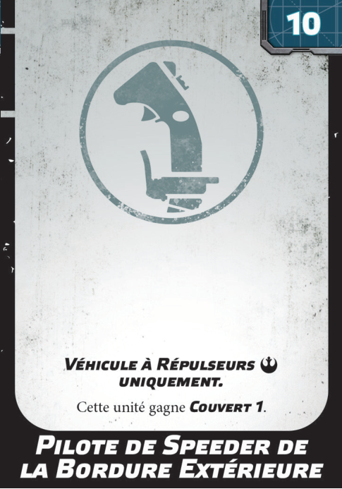 Pilote de Speeder de la Bordure Extérieure